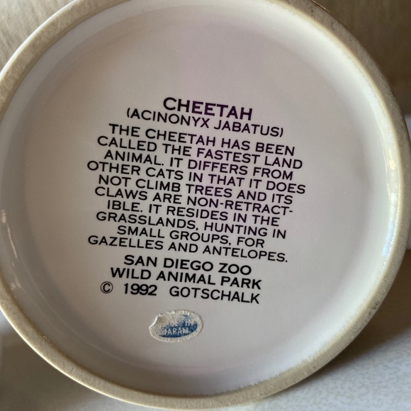 Vintage 1992 Set of 2 San Diego Zoo Wild Animal Pa - Picture 12 of 12